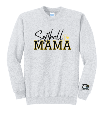 Softball Mama "CUSTOM NAME" Sweatshirt - PLEASE READ DESCRIPTION