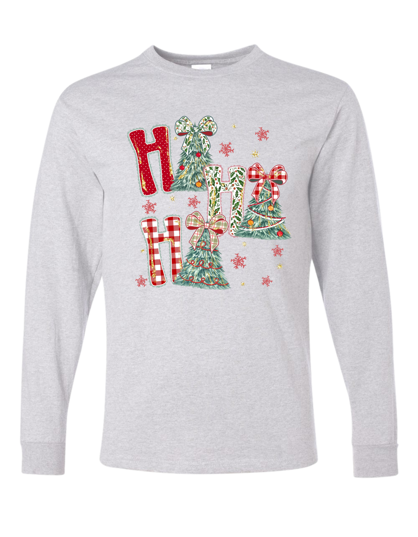 Ho Ho Ho Trees Long Sleeve