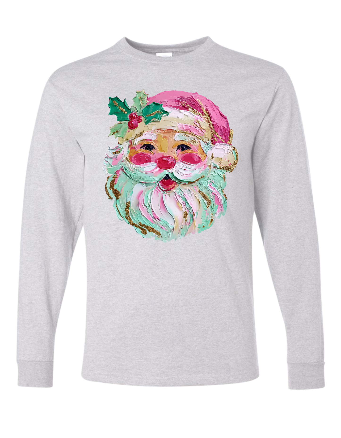 Painted Santa Long Sleeve