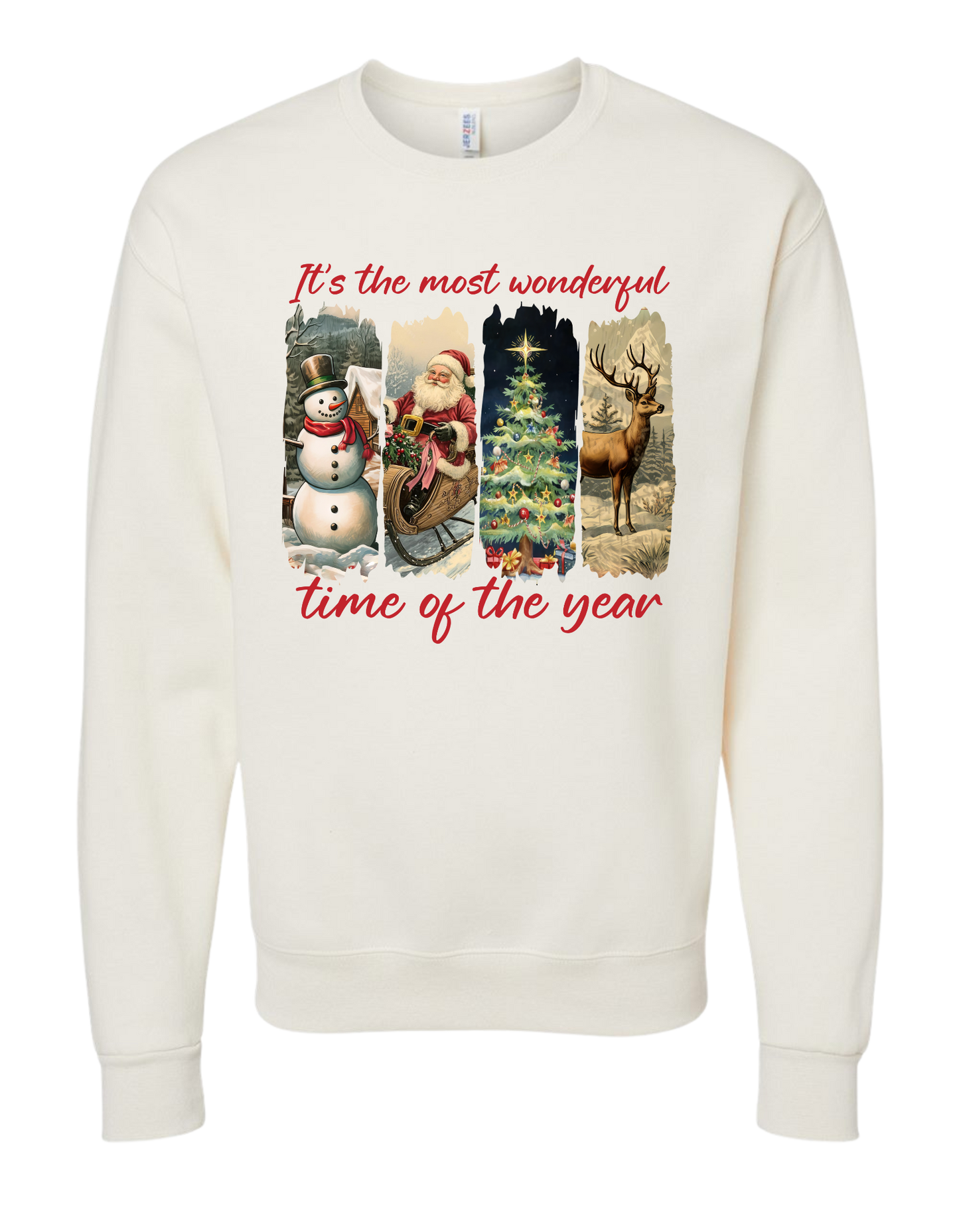 Vintage It's The Most Wonderful Time Crewneck