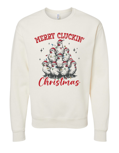 Merry Cluckin' Christmas Crewneck
