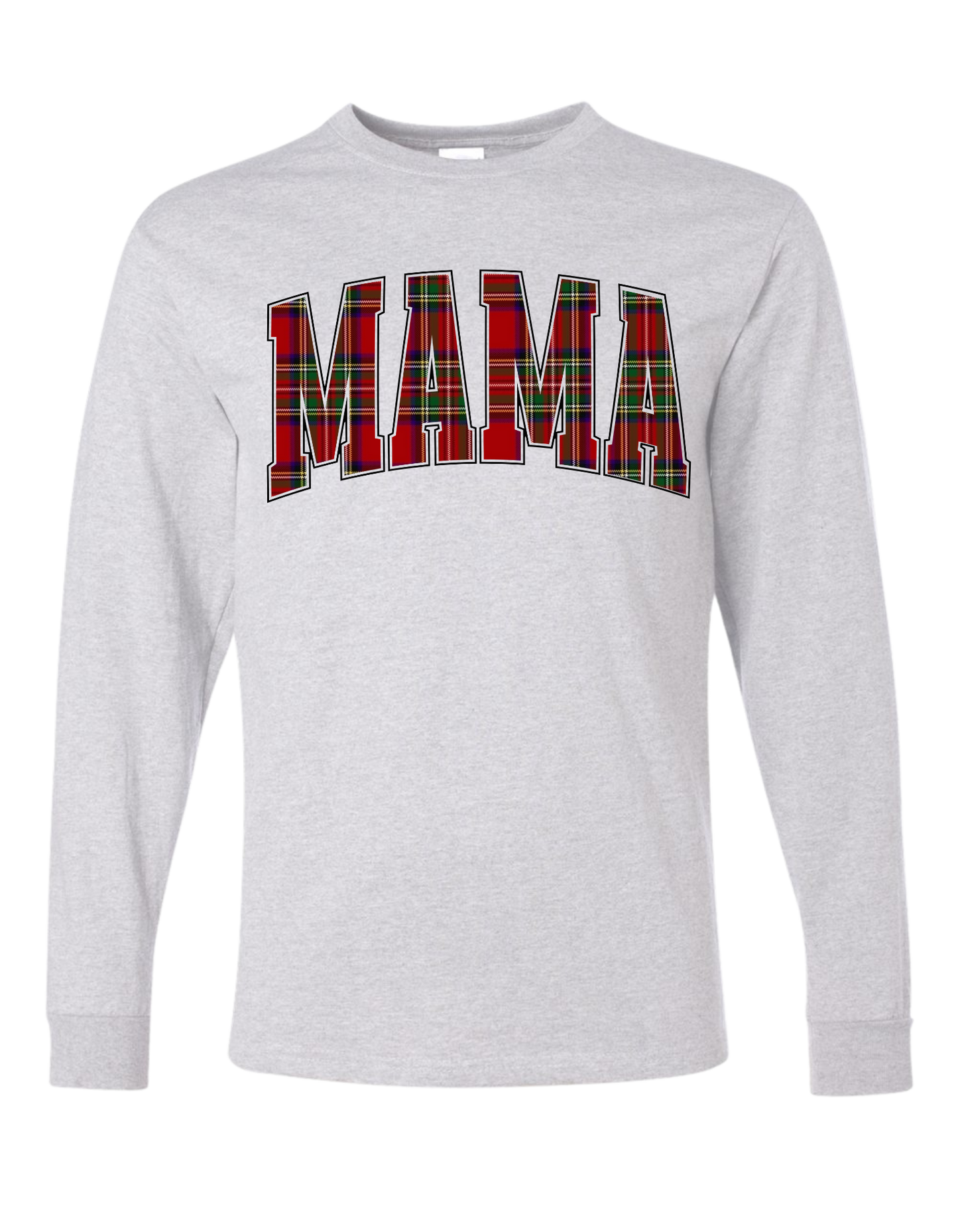 Plaid Mama Long Sleeve