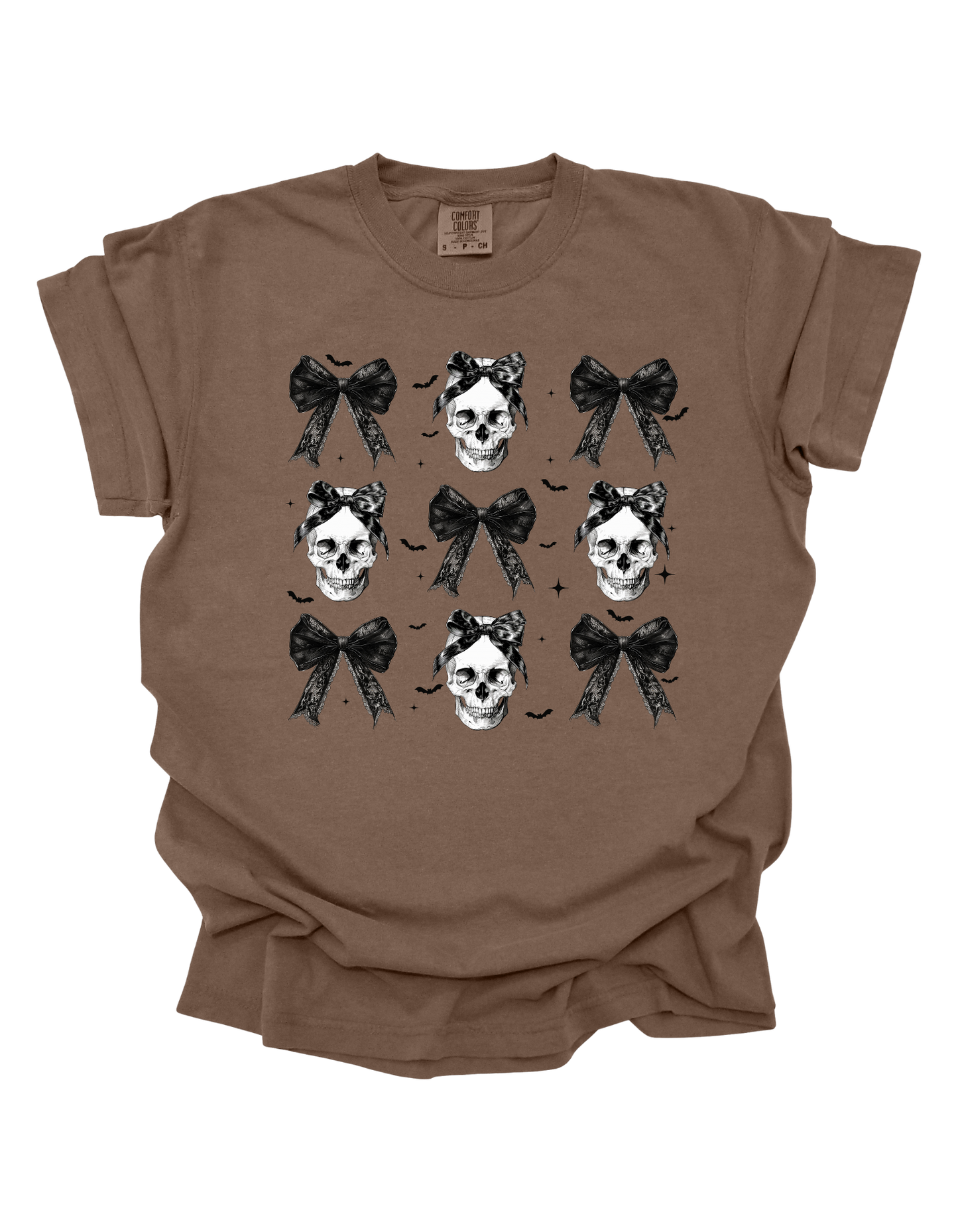 Skull Bow Coquette Comfort Colors T-Shirt
