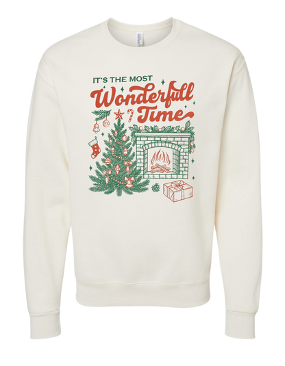 Wonderful Time Fireplace Crewneck