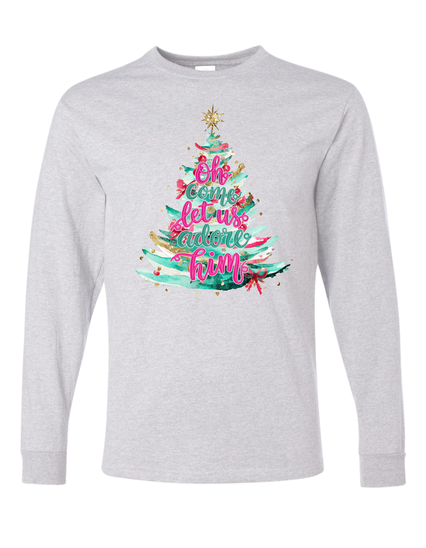 Let Us Adore Him Long Sleeve