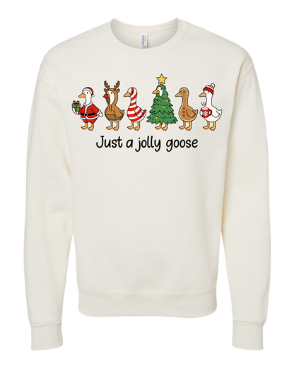 Just A Jolly Goose Crewneck
