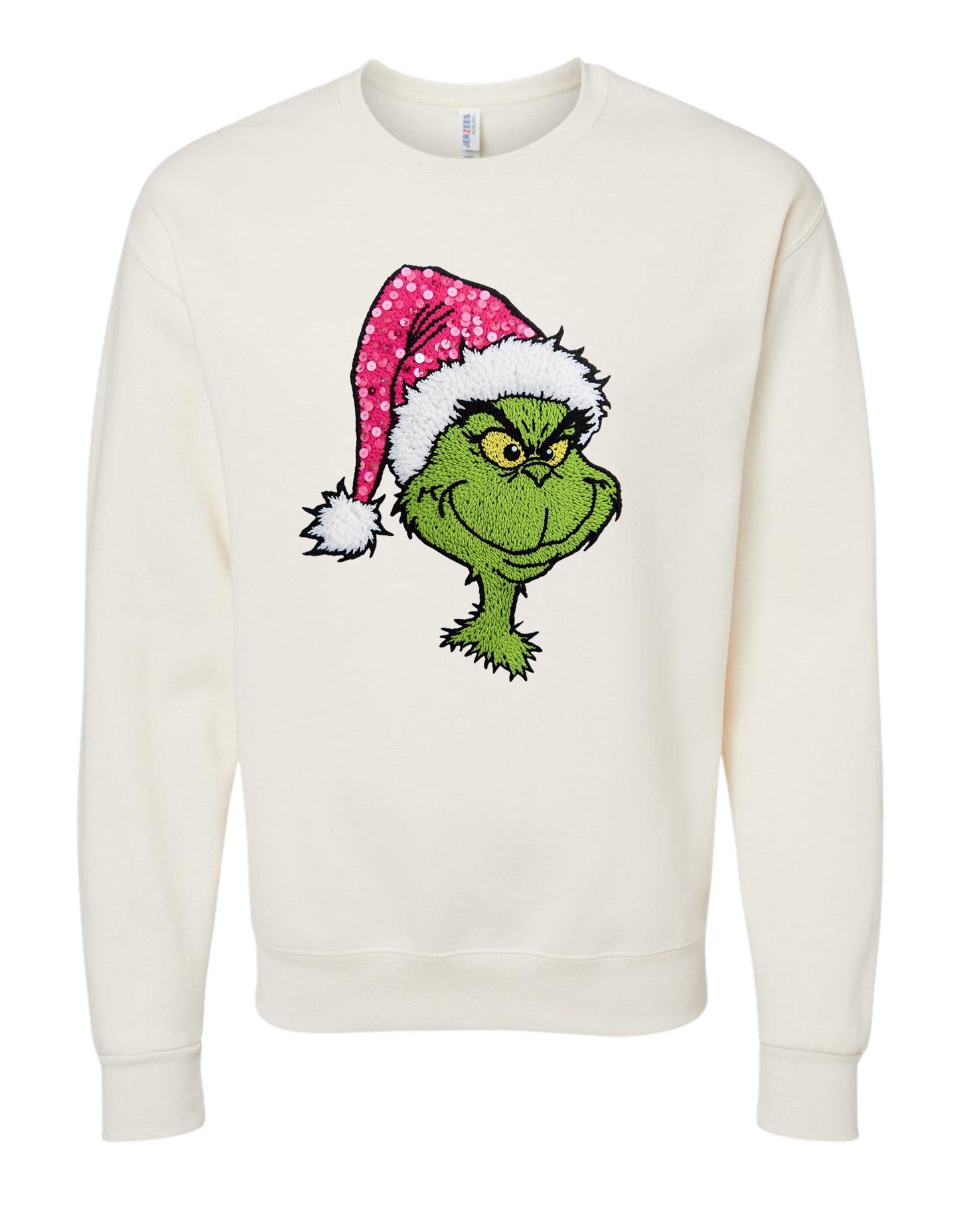 Sparkle Grinch Crewneck