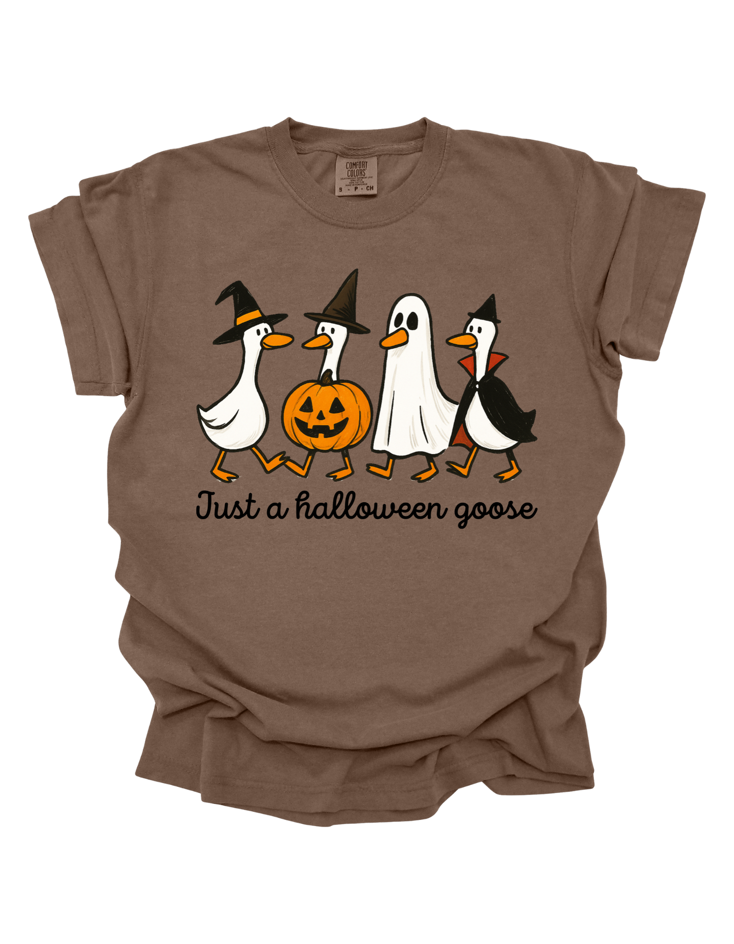 Halloween Geese Comfort Colors T-Shirt