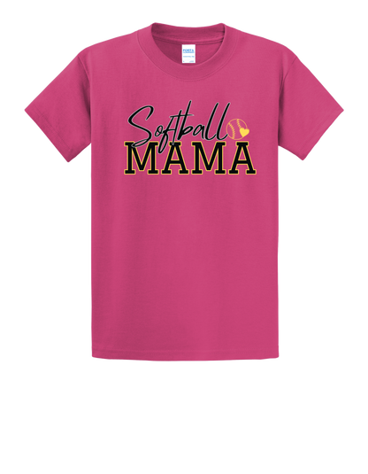Softball Mama "CUSTOM NAME" T-Shirt - PLEASE READ DESCRIPTION