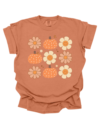 Simple Pumpkin Coquette Comfort Colors T-Shirt