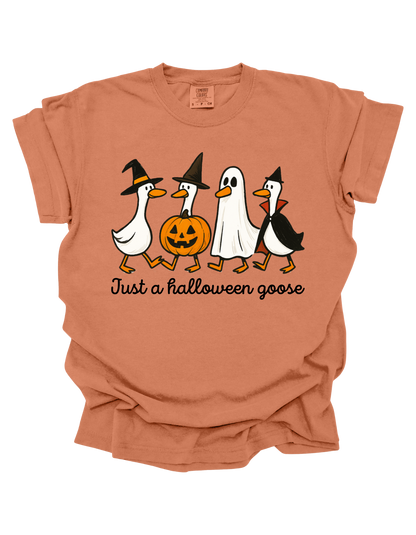 Halloween Geese Comfort Colors T-Shirt