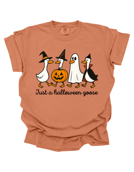 Halloween Geese Comfort Colors T-Shirt