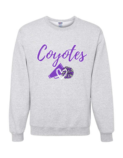 Coyotes Cheer Crewneck