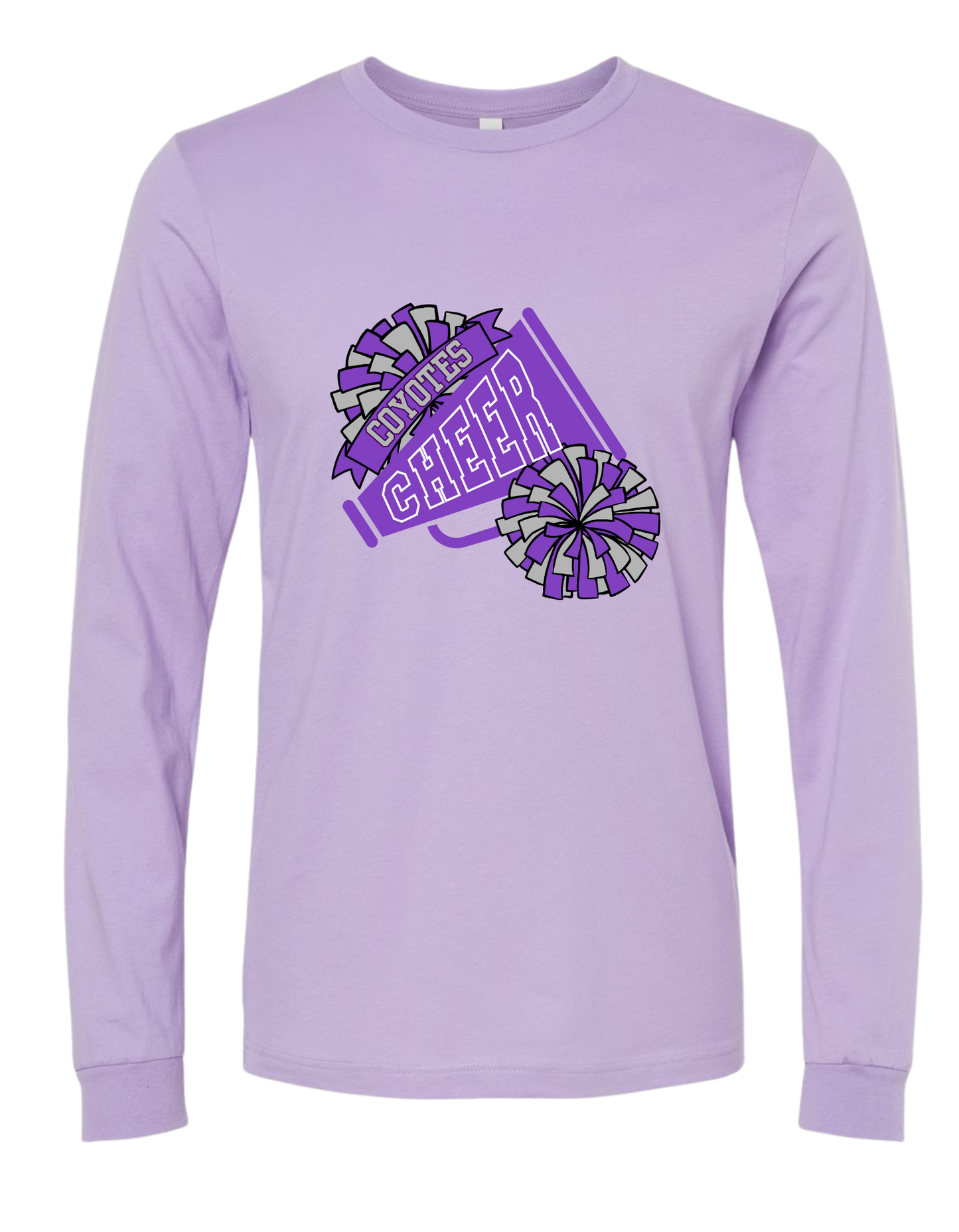 Coyotes Cheer Pom Long Sleeve