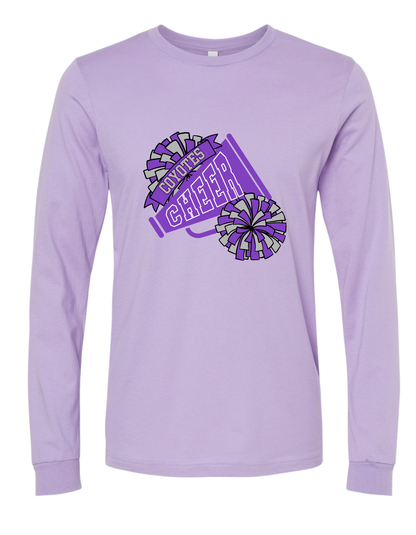 Coyotes Cheer Pom Long Sleeve