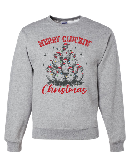 Merry Cluckin' Christmas Crewneck