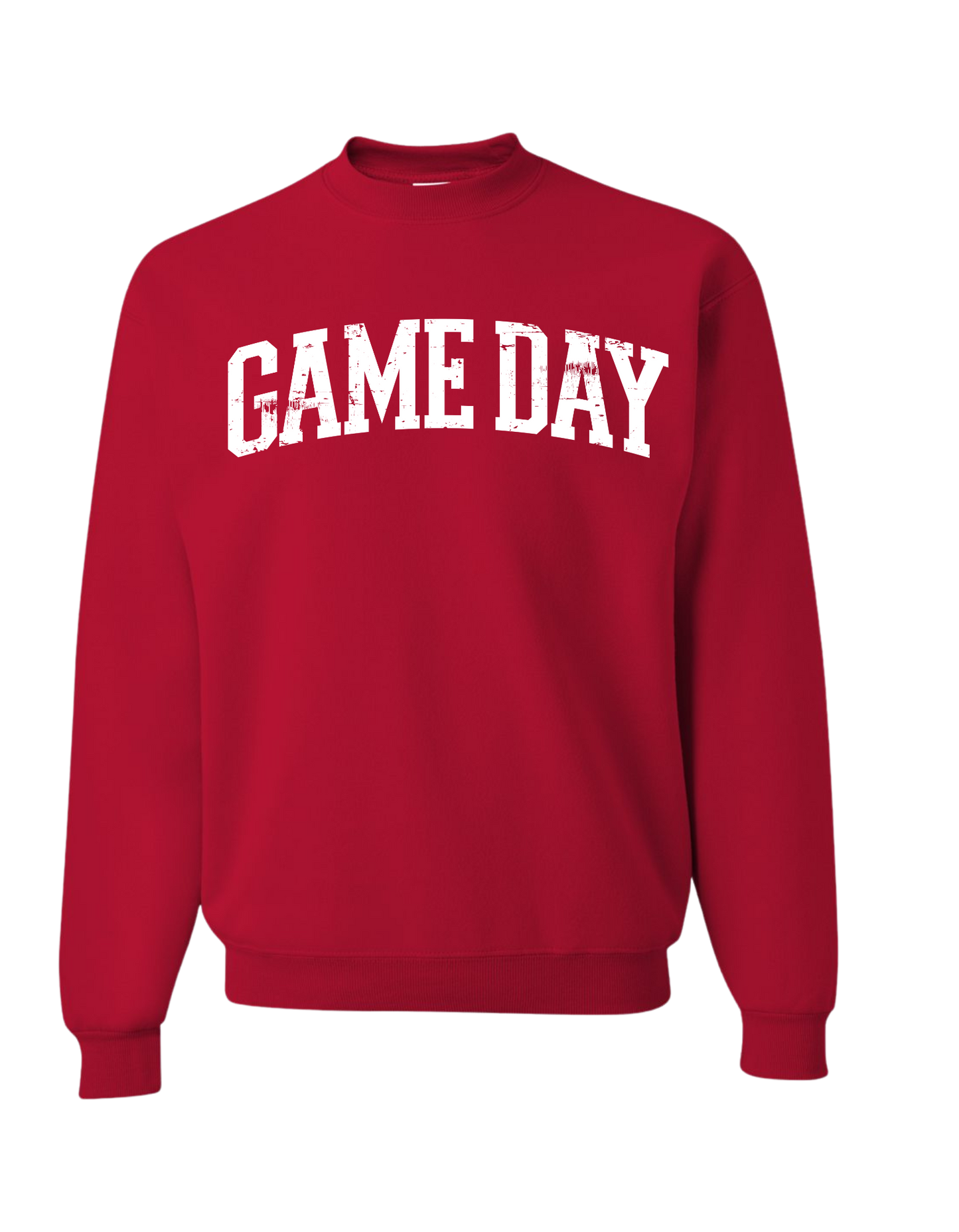 GAME DAY Arched Logo Crewneck