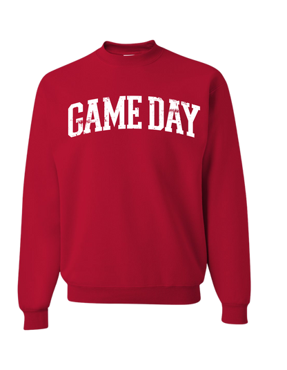 GAME DAY Arched Logo Crewneck