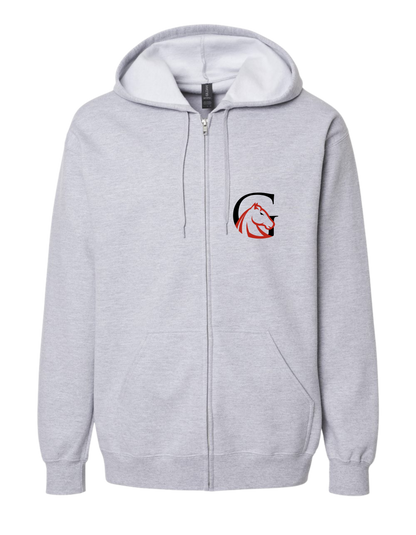 Grace Logo Zipup Hooded Sweatshirt