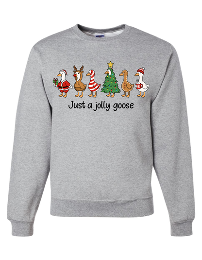 Just A Jolly Goose Crewneck