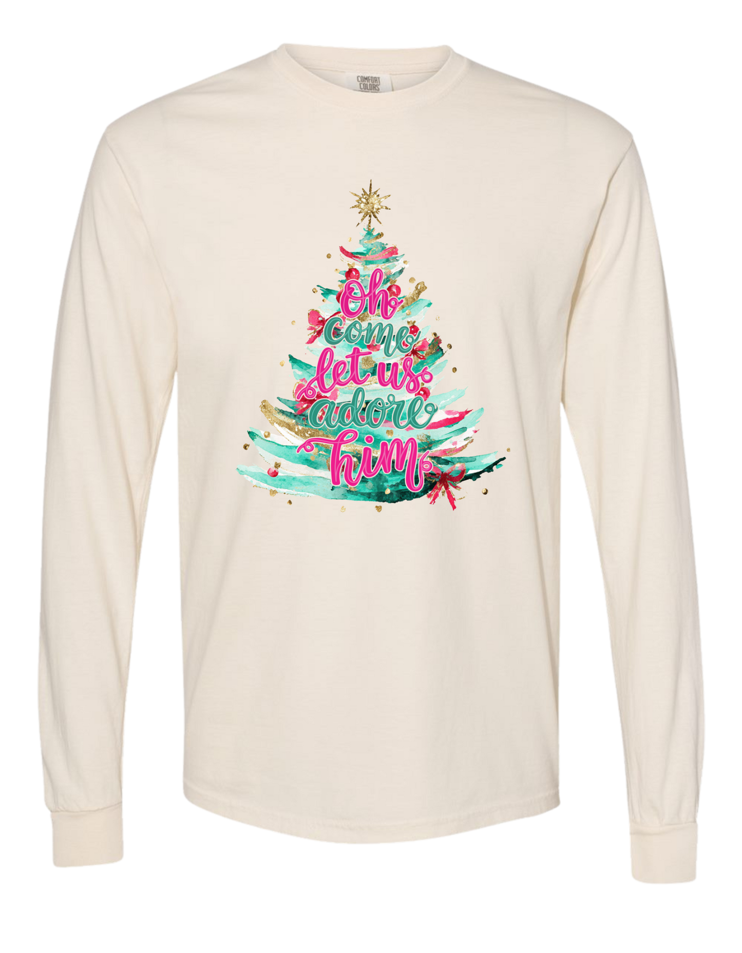 Let Us Adore Him Long Sleeve