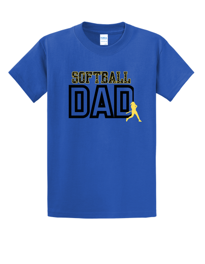 Softball Dad "CUSTOM NAME" - PLEASE READ DESCRIPTION
