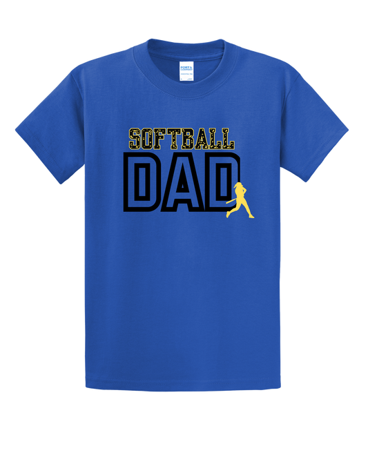 Softball Dad "CUSTOM NAME" - PLEASE READ DESCRIPTION