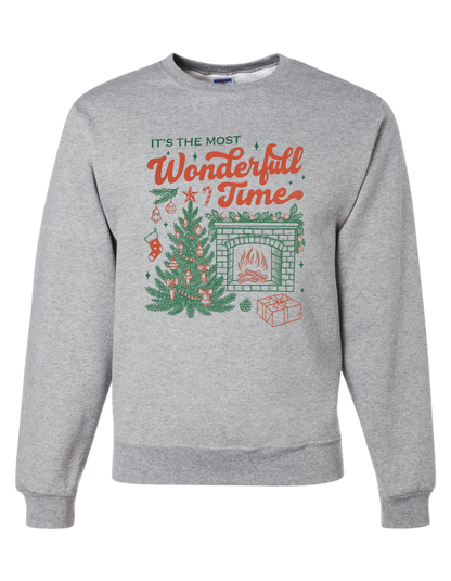 Wonderful Time Fireplace Crewneck