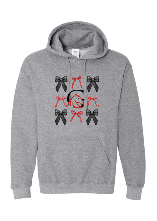 YOUTH Grace GIRLS Coquette Bow Hoodie
