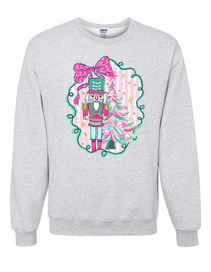 Pink Nutcracker Crewneck
