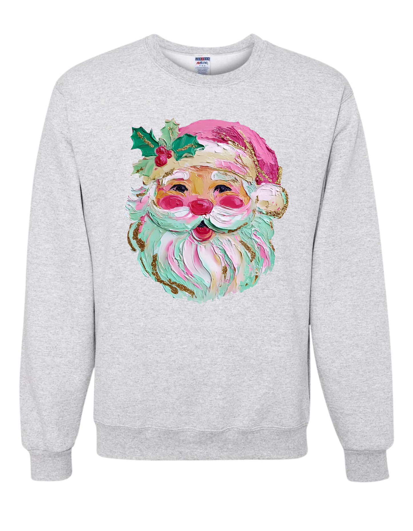 Painted Santa Crewneck