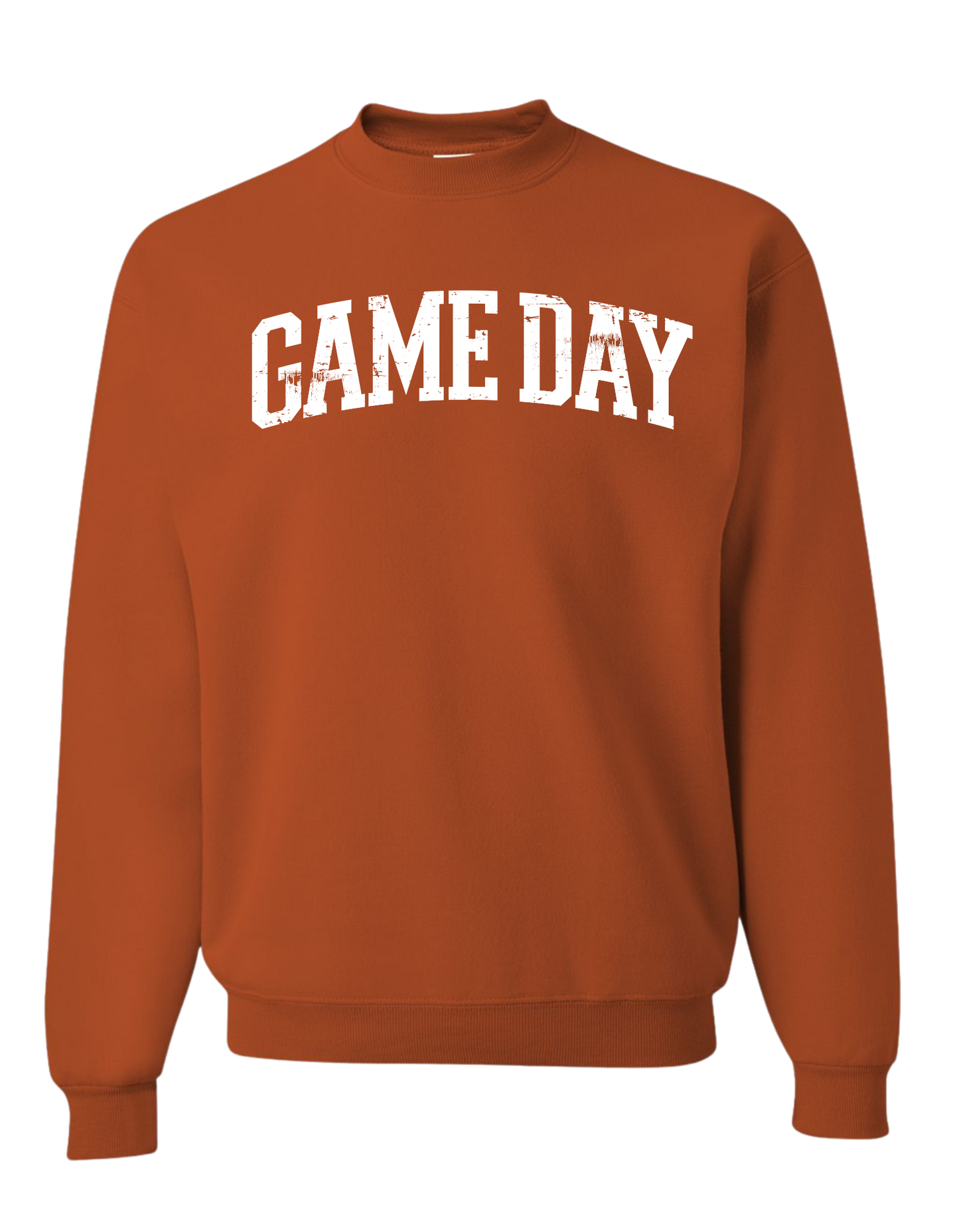 GAME DAY Arched Logo Crewneck