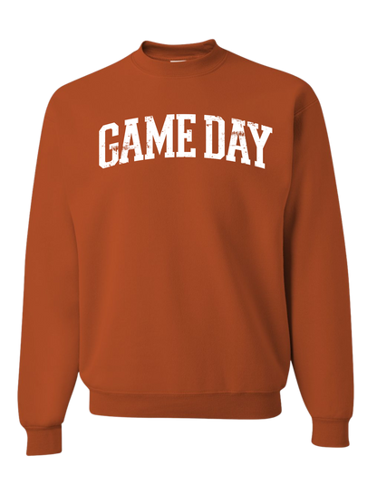 GAME DAY Arched Logo Crewneck