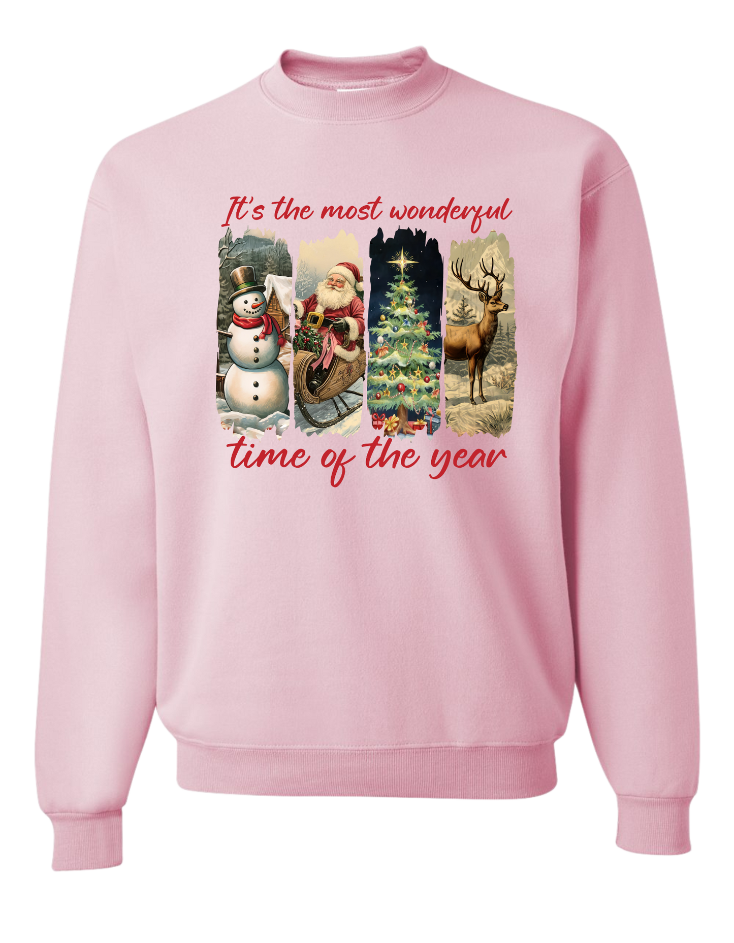 Vintage It's The Most Wonderful Time Crewneck