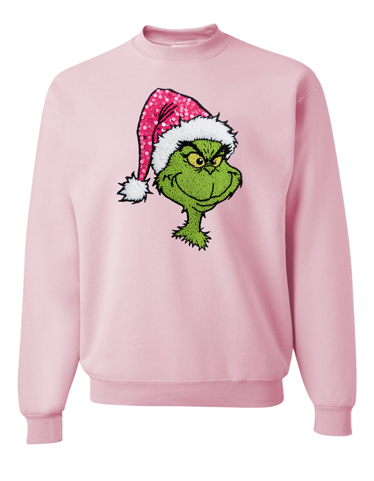 Sparkle Grinch Crewneck