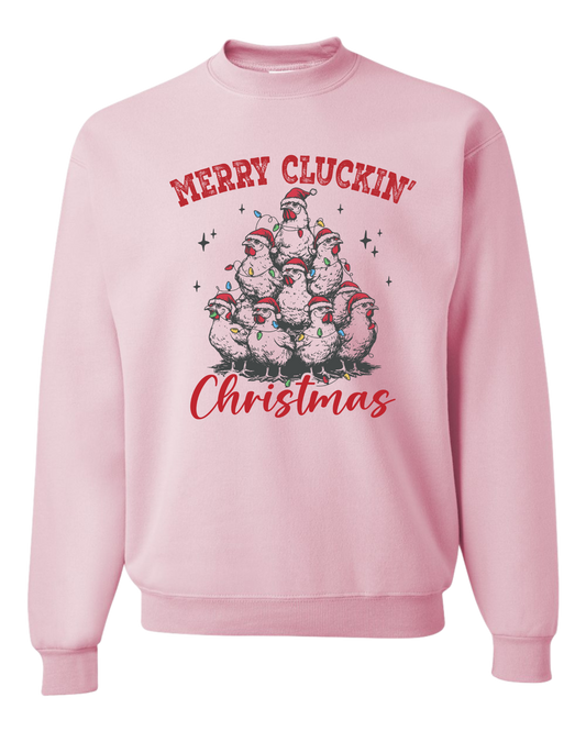 Merry Cluckin' Christmas Crewneck
