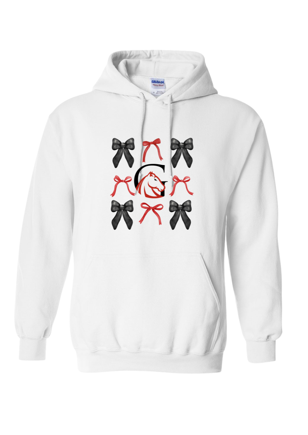 Grace Girls Coquette Bow Hoodie