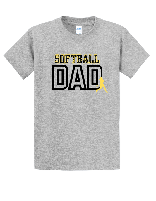 Softball Dad "CUSTOM NAME" - PLEASE READ DESCRIPTION