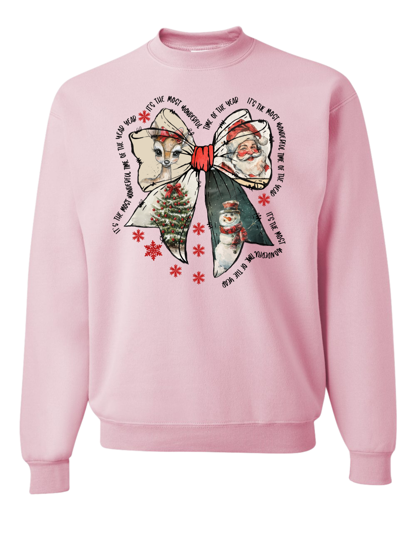 It's the Most Wonderful Time Bow Crewneck