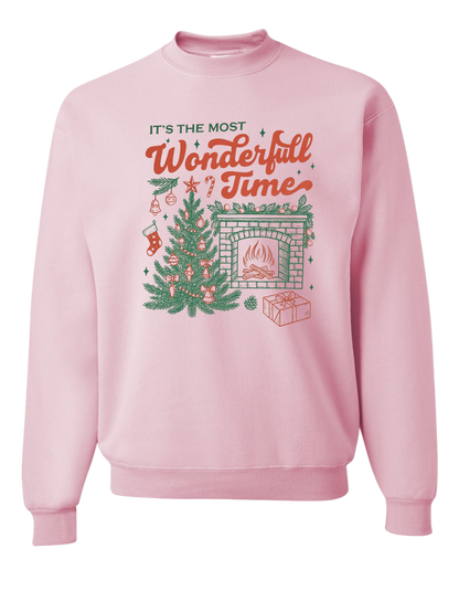 Wonderful Time Fireplace Crewneck