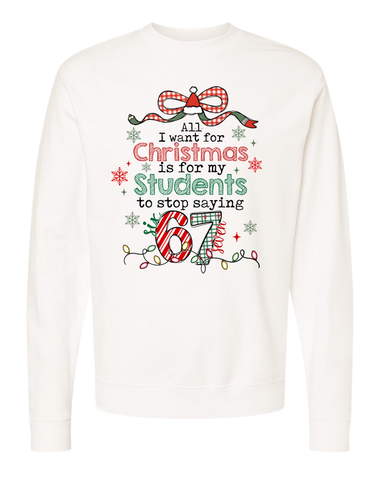 Teacher 6 7 Crewneck