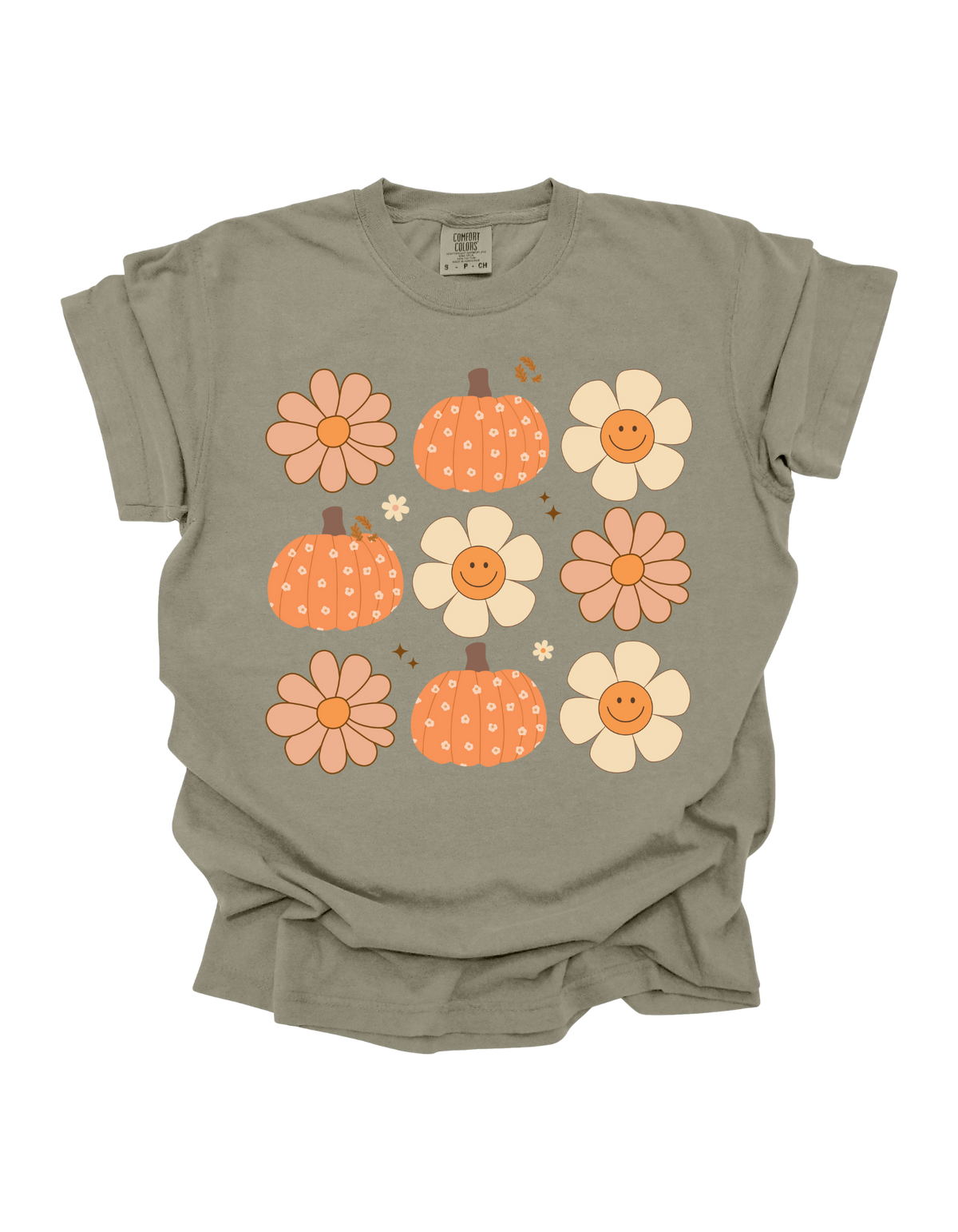 Simple Pumpkin Coquette Comfort Colors T-Shirt