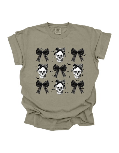 Skull Bow Coquette Comfort Colors T-Shirt