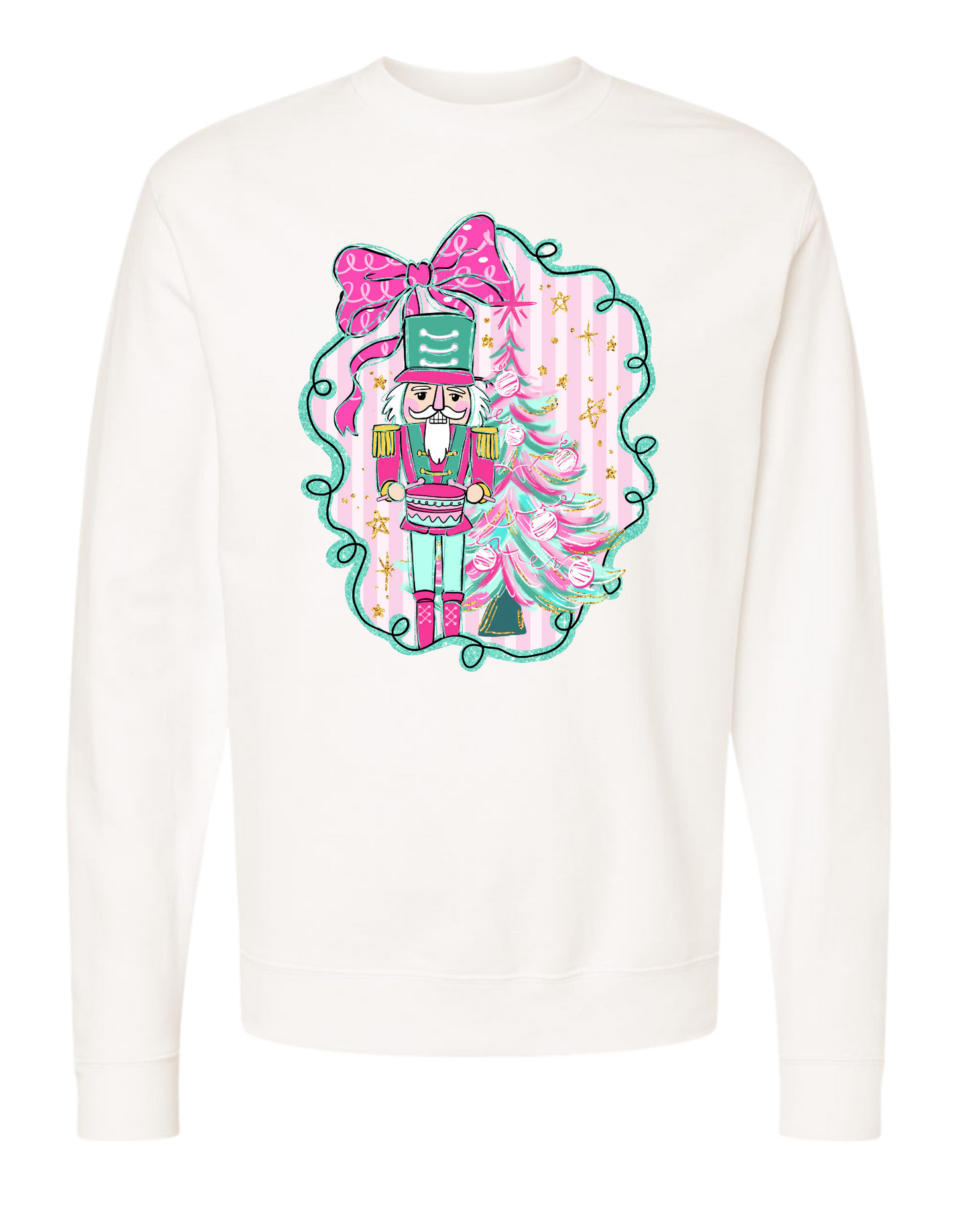 Pink Nutcracker Crewneck