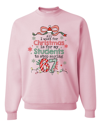 Teacher 6 7 Crewneck