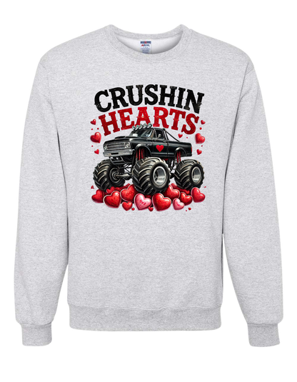 Crushin Hearts Crewneck