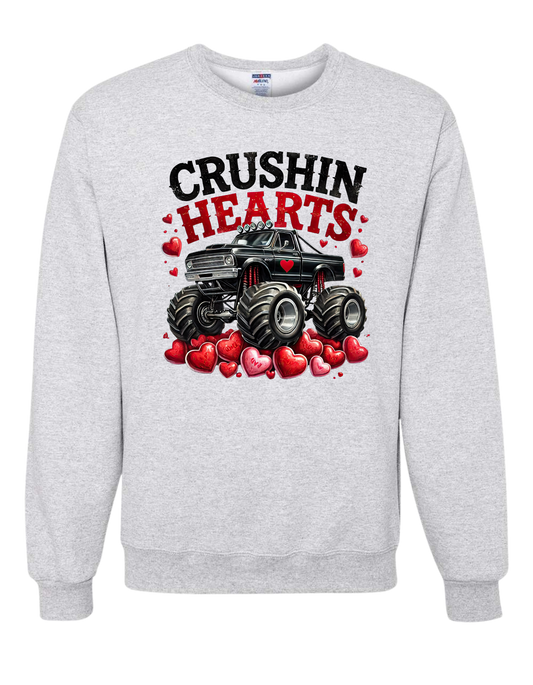 Crushin Hearts Crewneck