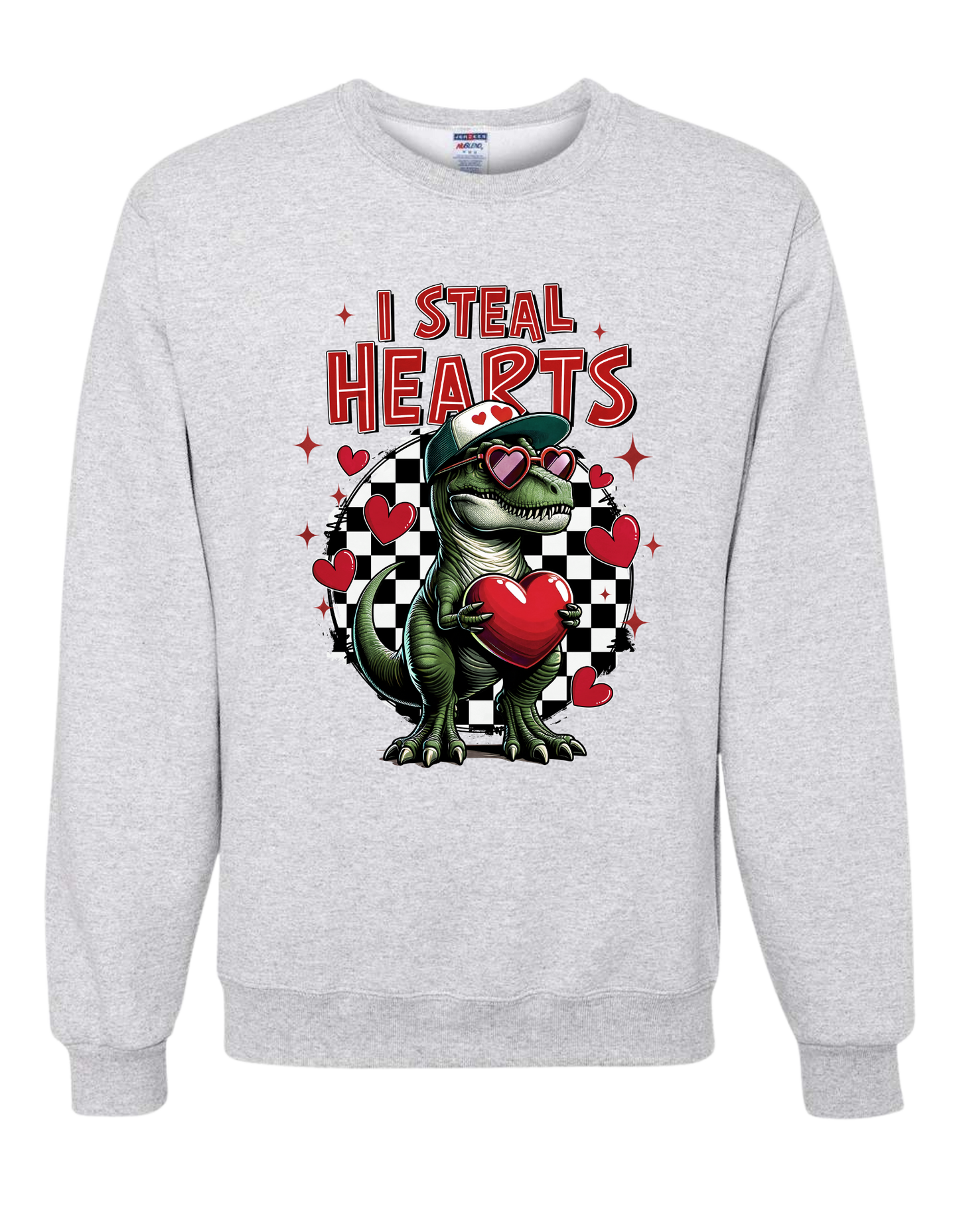 Dino Hearts Crewneck