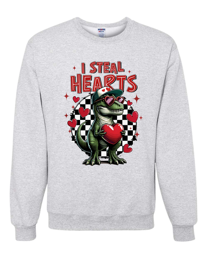 Dino Hearts Crewneck