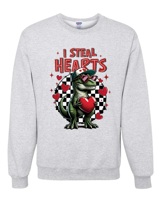 Dino Hearts Crewneck